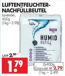 Wreesmann Lafita Luftentfeuchter-Nachfüllbeutel Lavendel Angebot