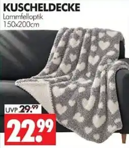 Wreesmann KUSCHELDECKE Lammfelloptik Angebot