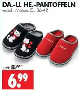 Wreesmann DA.-U. HE.-PANTOFFELN Angebot