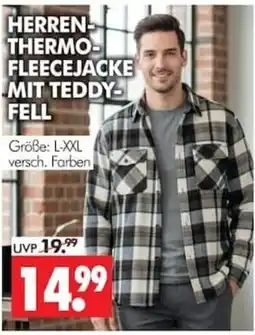 Wreesmann HERREN-THERMO-FLEECEJACKE MIT TEDDY-FELL Angebot
