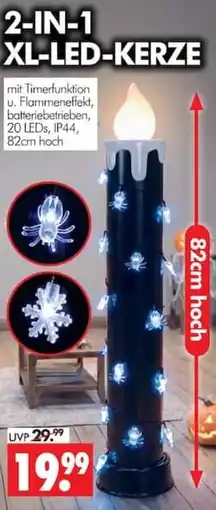 Wreesmann 2-IN-1 XL-LED-KERZE Angebot
