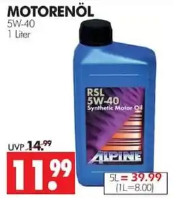 Wreesmann Motorenöl 5W-40 Angebot