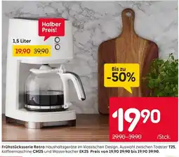 Rusta Frühstücksserie Retro Kaffeemaschine CM25 Angebot