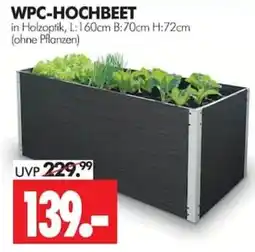 Wreesmann WPC-HOCHBEET in Holzoptik Angebot
