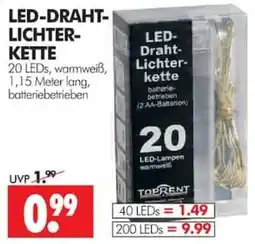 Wreesmann LED-Draht-Lichterkette Angebot