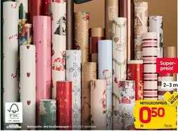Rusta Weihnachts- und Geschenkpapier Angebot