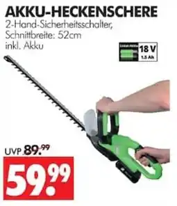 Wreesmann AKKU-HECKENSCHERE Angebot