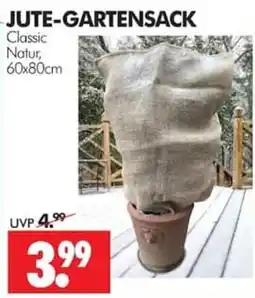 Wreesmann JUTE-GARTENSACK Classic Natur Angebot