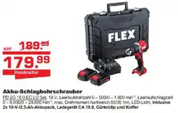 Bauzentrum Hofacker Akku-Schlagbohrschauber FLEX Angebot
