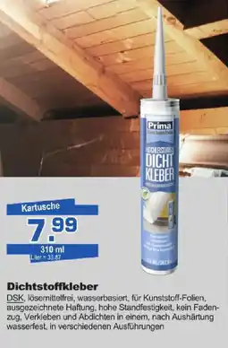 Bauzentrum Hofacker Prima Dichtstoffkleber Angebot