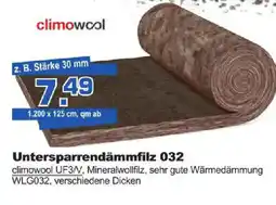 Bauzentrum Hofacker Untersparrendämmfilz 032 Angebot