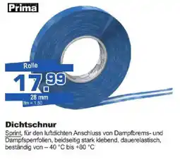 Bauzentrum Hofacker Prima Dichtschnur Angebot