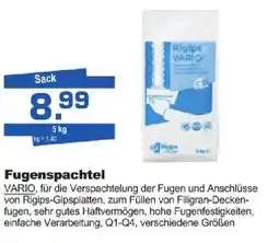 Bauzentrum Hofacker Rigips VARIO Fugenspachtel Angebot