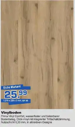 Bauzentrum Hofacker Prima Vinyl Comfort Angebot