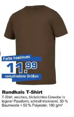 Bauzentrum Hofacker Rundhals T-Shirt Angebot