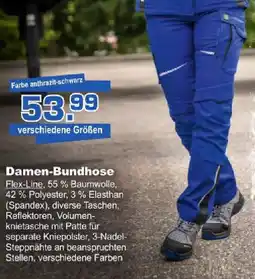 Bauzentrum Hofacker Damen-Bundhose Flex-Line Angebot