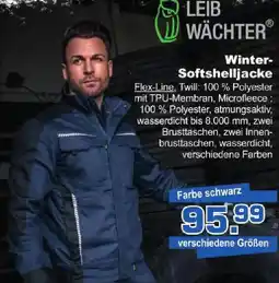 Bauzentrum Hofacker LEIB WÄCHTER Winter-Softshelljacke Angebot