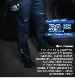 Bauzentrum Hofacker Bundhose Angebot