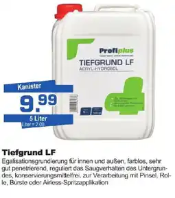 Bauzentrum Hofacker Profiplus TIEFGRUND LF Angebot