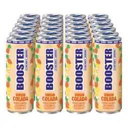 Netto Marken-Discount Booster Pina Colada 0,33 Liter Dose, 24er Pack Angebot