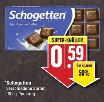 Edeka Neukauf Schogetten 100g Angebot