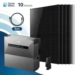 Netto Marken-Discount Solarmars 5000W Balkonkraftwerk mit Speicher, Anker SOLIX Solarbank MAX + 1x BP7000 - Ohne Halterung Angebot