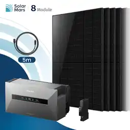 Netto Marken-Discount Solarmars 4000W Balkonkraftwerk mit Speicher, Anker SOLIX Solarbank MAX,7kWh - Ohne Halterung Angebot