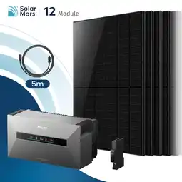 Netto Marken-Discount Solarmars 6000W Balkonkraftwerk mit Speicher, Anker SOLIX Solarbank MAX,7kWh - Ohne Halterung Angebot