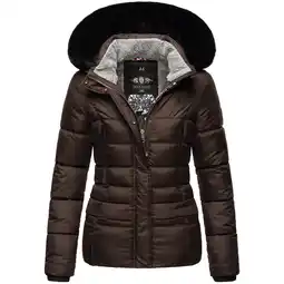Netto Marken-Discount NAVAHOO Damen Winterjacke Steppjacke mit Teddyfell & Kunstpelz Kapuze Loveleen Angebot