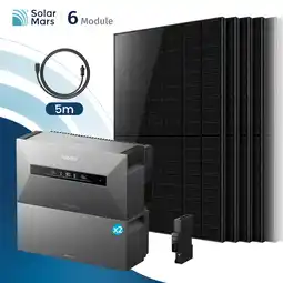 Netto Marken-Discount Solarmars 3000W Balkonkraftwerk mit Speicher, Anker SOLIX Solarbank MAX + 2x BP7000 - Ohne Halterung Angebot