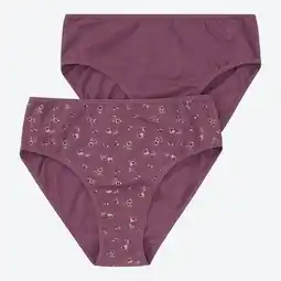 NKD Damen-Rioslip mit hohem Baumwollanteil, 2er-Pack Angebot