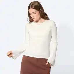 NKD Damen-Langarmshirt mit Trompetenärmeln Angebot