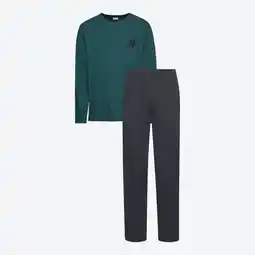 NKD Herren-Pyjama aus Baumwolle mit Rückenprint, 2-teilig Angebot