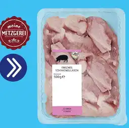 Aldi Nord meine METZGEREI FRISCHES SCHINKENGULASCH Angebot