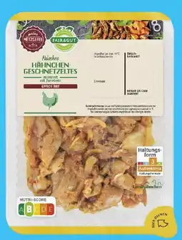 Aldi Nord meine METZGEREI FAIR&GUT Fisches HÄHNCHEN-GESCHNETZELTES Angebot