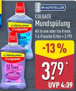 Aldi Nord Colgate Mundspülung Angebot