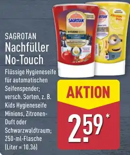 Aldi Nord SAGROTAN Nachfüller No-Touch Angebot