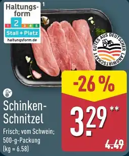 Aldi Nord Schinken-Schnitzel Angebot