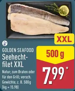 Aldi Nord GOLDEN SEAFOOD Seehecht-filet XXL Angebot