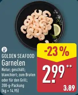 Aldi Nord GOLDEN SEAFOOD Garnelen Angebot