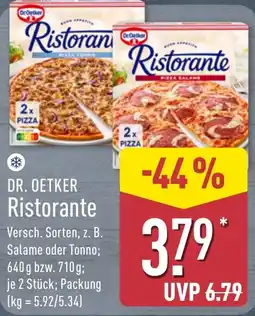 Aldi Nord DR. OETKER Ristorante Angebot