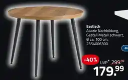 ROLLER Esstisch Akazie Nachbildung Angebot