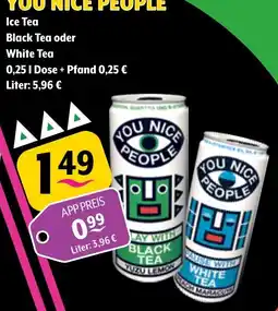 Getränke Hoffmann YOU NICE PEOPLE Ice Tea Angebot