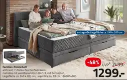 ROLLER Familien-Polsterbett anthrazit Angebot
