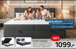 ROLLER Familien-Polsterbett anthrazit Angebot