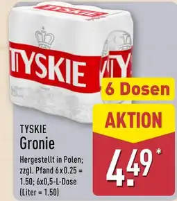 Aldi Nord TYSKIE Gronie Angebot