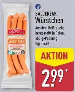 Aldi Nord Balcerzak Würstchen Angebot