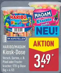 Aldi Nord HARIBO/MAOAM Kiosk-Dose Angebot