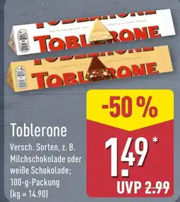 Aldi Nord Toblerone Angebot