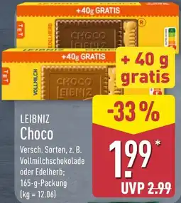 Aldi Nord LEIBNIZ Choco Angebot